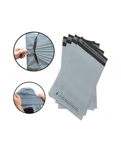 Grey mailing bags